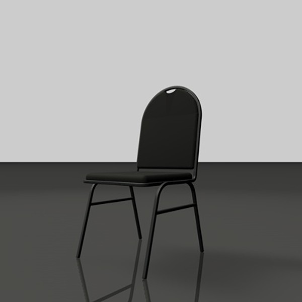 3d hotel chair banquet model - Banquet Chair by rodolphoa