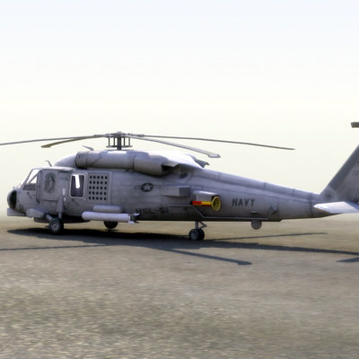 sh60b navy 3d model - SH60B USNavy VRay by ES3DStudios