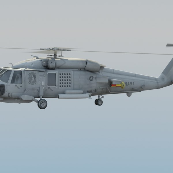 sh60b navy 3d model - SH60B USNavy VRay by ES3DStudios
