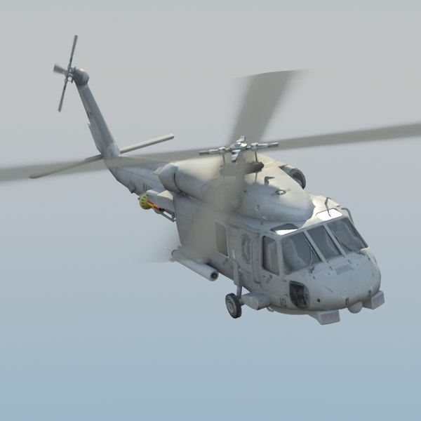 sh60b navy 3d model - SH60B USNavy VRay by ES3DStudios