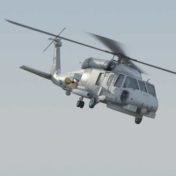 sh60b navy 3d model - SH60B USNavy VRay by ES3DStudios