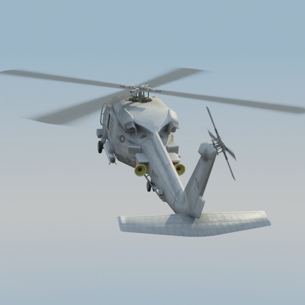 sh60b navy 3d model - SH60B USNavy VRay by ES3DStudios
