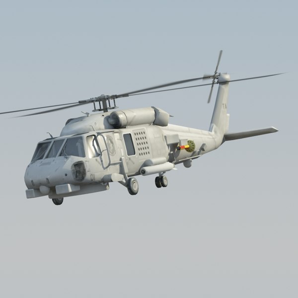 sh60b navy 3d model - SH60B USNavy VRay by ES3DStudios