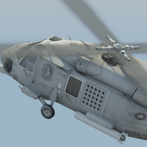 sh60b navy 3d model - SH60B USNavy VRay by ES3DStudios