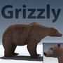 grizzly bear obj