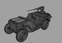 3d willy jeep ww2