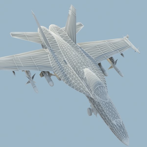 f18e hornet fa18e superhornet obj - FA18E Superhornet USN by ES3DStudios