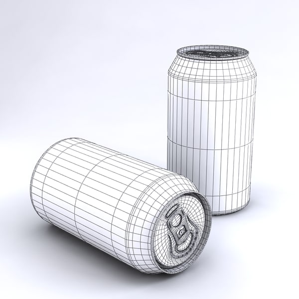 3ds max unbranded soda - Unbranded Soda Can by 3dillustration