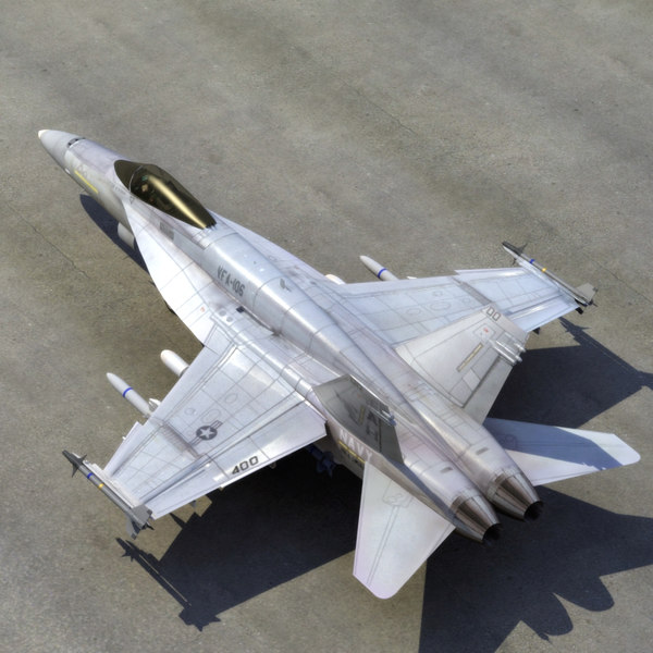 f18e hornet fa18e superhornet obj - FA18E Superhornet USN by ES3DStudios