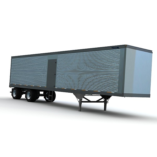 lwo 48ft van trailer truck - Great Dane classic freight 48ft van by bansheewoj