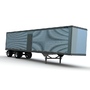 lwo 48ft van trailer truck