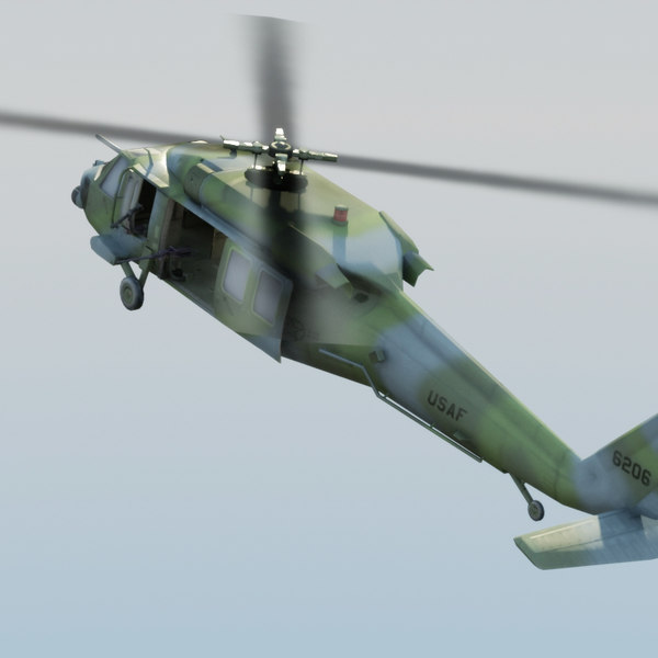 mh60g pavehawk max - MH60G Pavehawk VRAY... by ES3DStudios