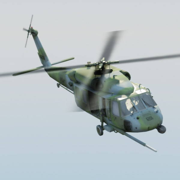 mh60g pavehawk max - MH60G Pavehawk VRAY... by ES3DStudios