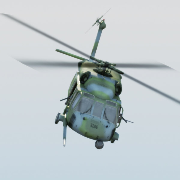 mh60g pavehawk max - MH60G Pavehawk VRAY... by ES3DStudios