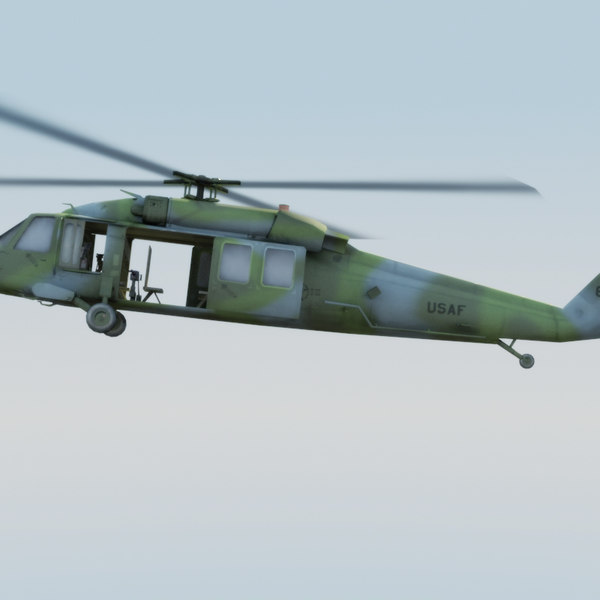 mh60g pavehawk max - MH60G Pavehawk VRAY... by ES3DStudios