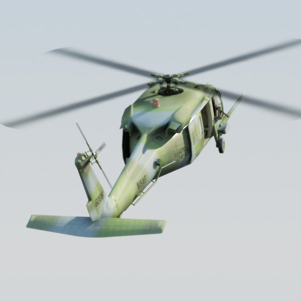 mh60g pavehawk max - MH60G Pavehawk VRAY... by ES3DStudios