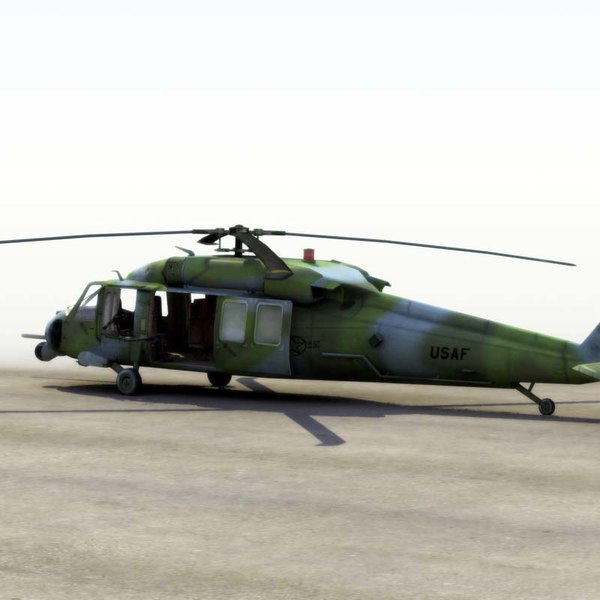 mh60g pavehawk max - MH60G Pavehawk VRAY... by ES3DStudios