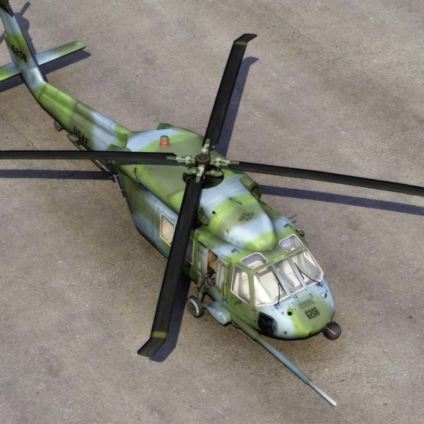 mh60g pavehawk max - MH60G Pavehawk VRAY... by ES3DStudios