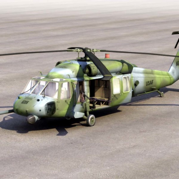 mh60g pavehawk max - MH60G Pavehawk VRAY... by ES3DStudios