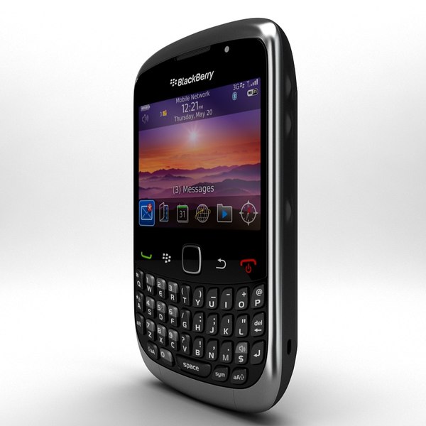 3d model blackberry curve 3g - BlackBerry Curve 3G 9330... by Artem_Shvetsov