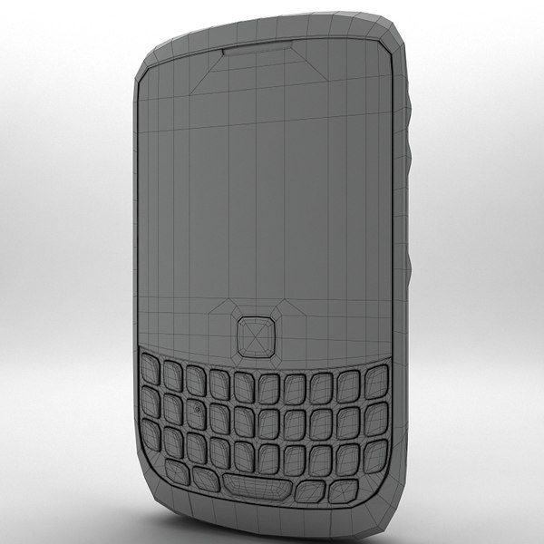 3d model blackberry curve 3g - BlackBerry Curve 3G 9330... by Artem_Shvetsov