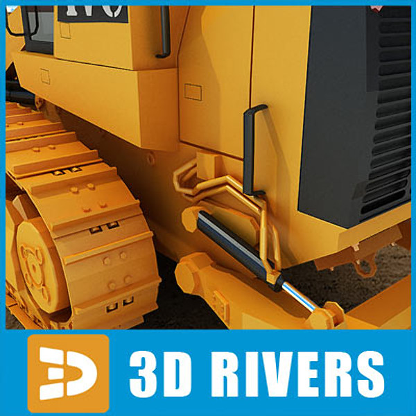 3d model track loader industrial vehicles - Track loader 01 by 3DRivers by 3DRivers