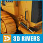 3d model track loader industrial vehicles