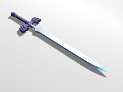 free master sword 3d model - Master_Sword_Done.max by Iron_Warrior