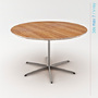 3d model arne jacobsen tables base