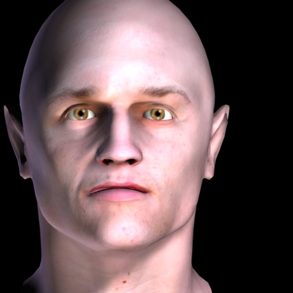 maya male head guy - Head by MKMS