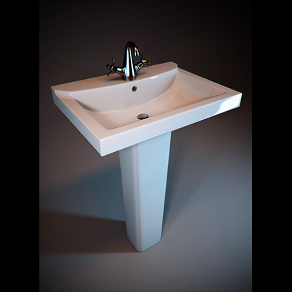 3ds max wash bathroom - Wash by Stubborn3D