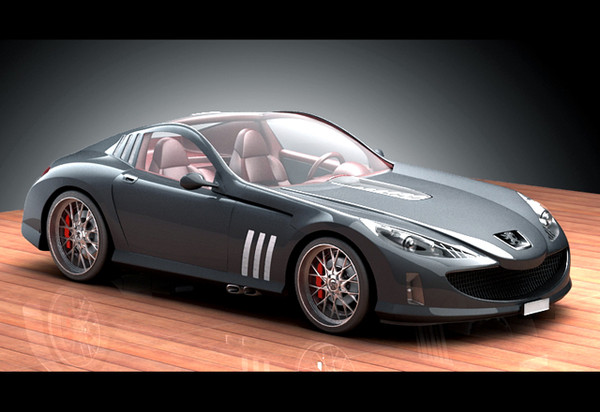 peugeot 907 3ds - Peugeot 907 by Oricle