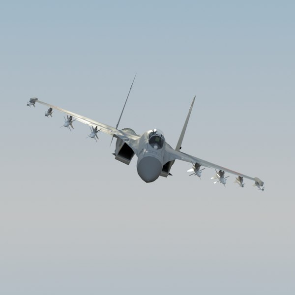 3d plaaf flanker fighter model - J11 Flanker 3DModel... by ES3DStudios