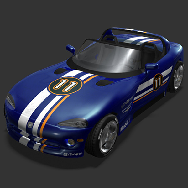 dodge viper rt 10 3ds - Dodge Viper RT10 Convertible by Gra_Gra_74