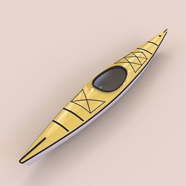 3dsmax kayak - kayak by zelosh