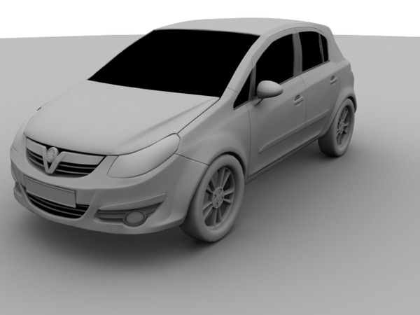 maya vauxhall corsa 2007 car - Vauxhall Corsa 2007 by dante_es