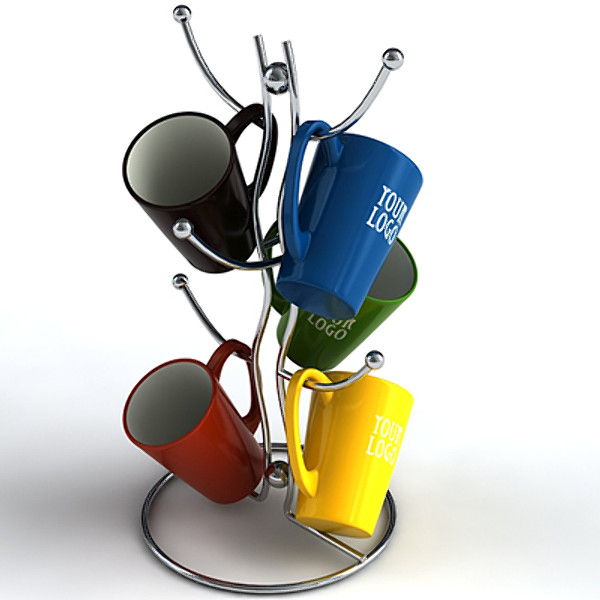 mug holder 3d 3ds - MUG HOLDER by stefeu