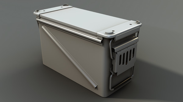 ammo box 3d obj - Ammo box by coresplendor