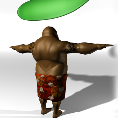 maya male polynesian - Samoan Surfer by tyzoone