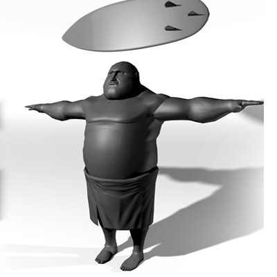 maya male polynesian - Samoan Surfer by tyzoone