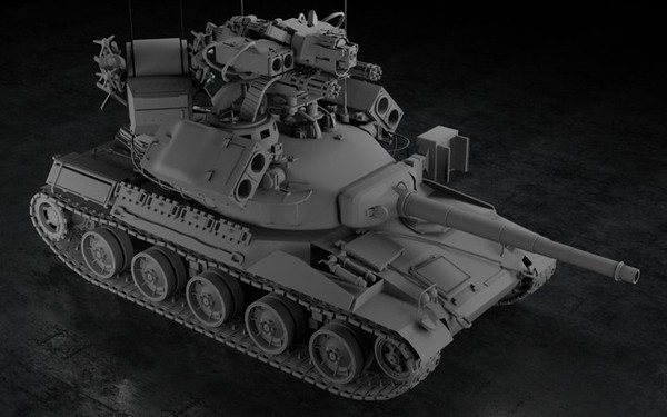 3dsmax future tank - Future tank by dentonvanzan