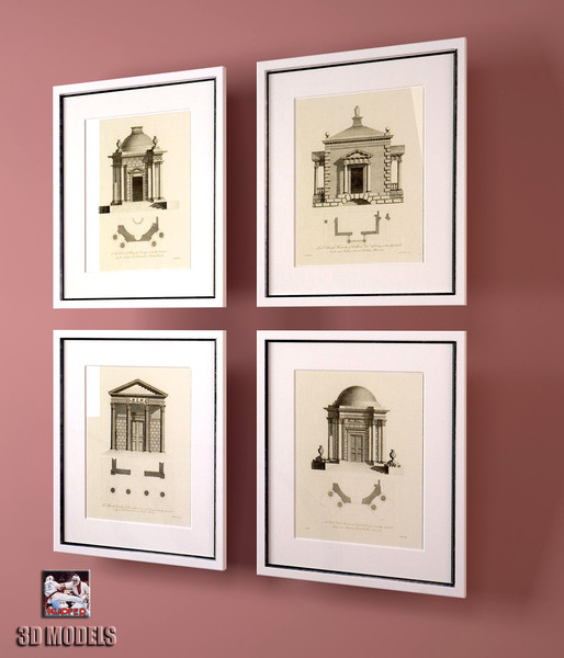 3d model pictures eichholtz - pictures_EICHHOLTZ by kupfer