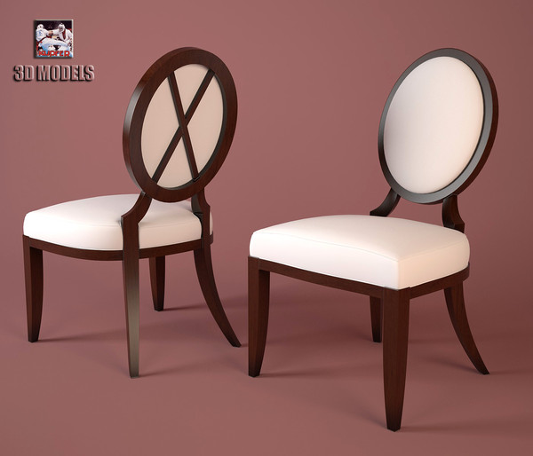 3d model baker 3440 chair - chair Baker 3440 by kupfer