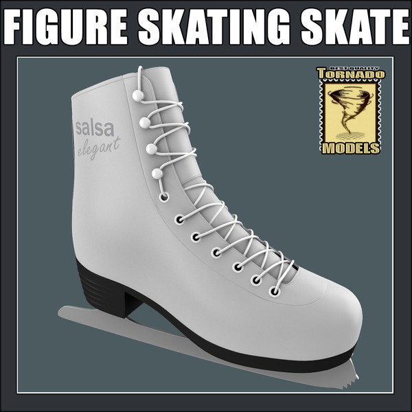 figure skating 3d model - Figure Skating Skate by Tornado Studio