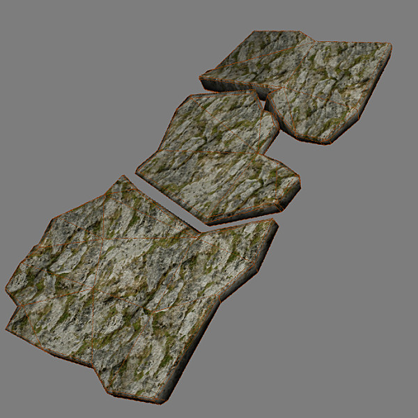 3d model rocks video - rocks by cermaka