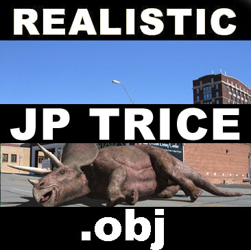 jp triceratops 3d obj - True Jp Triceratops Obj by Virtual creator