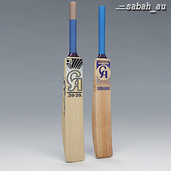 3d wood bat ca - Cricket Bat CA by sabah_au