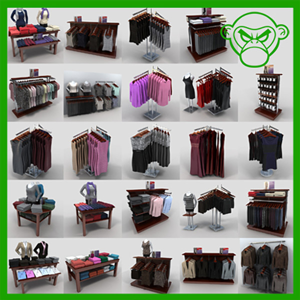 3dsmax womens clothing - womens clothing collection by monkeyodoom