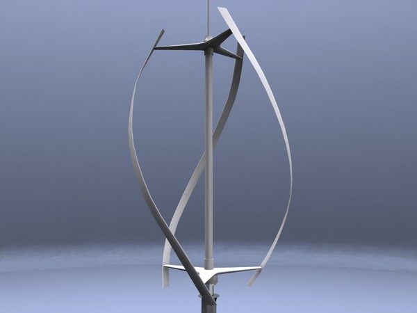vertical wind power max - Vertical Wind Turbine by file404