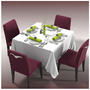 square restaurant table 3d model